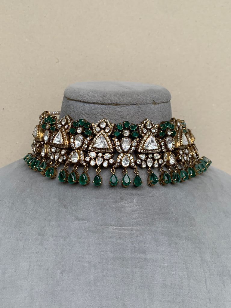 US91D Moissanite Set with Earrings