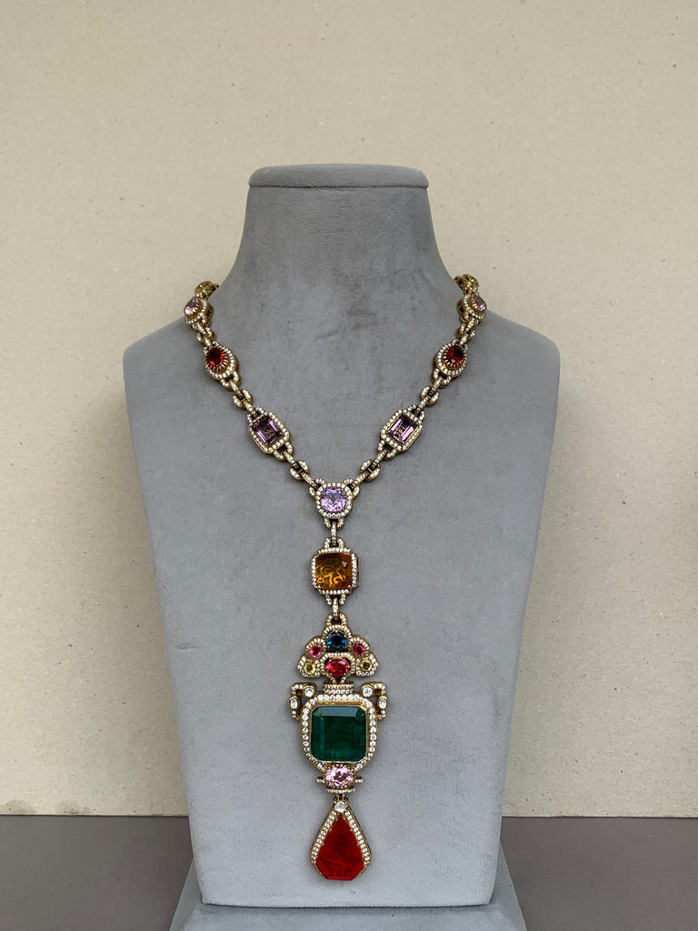 US551 Moissanite Necklace