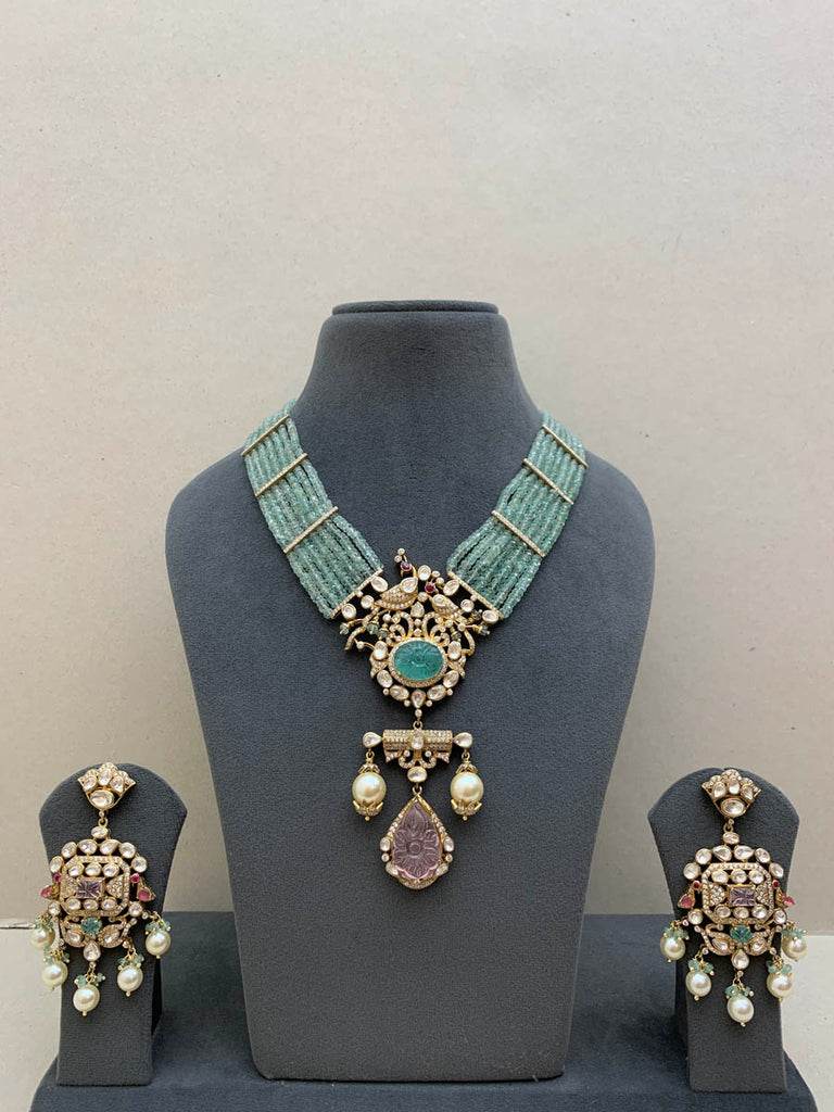 US775  Moissanite Set