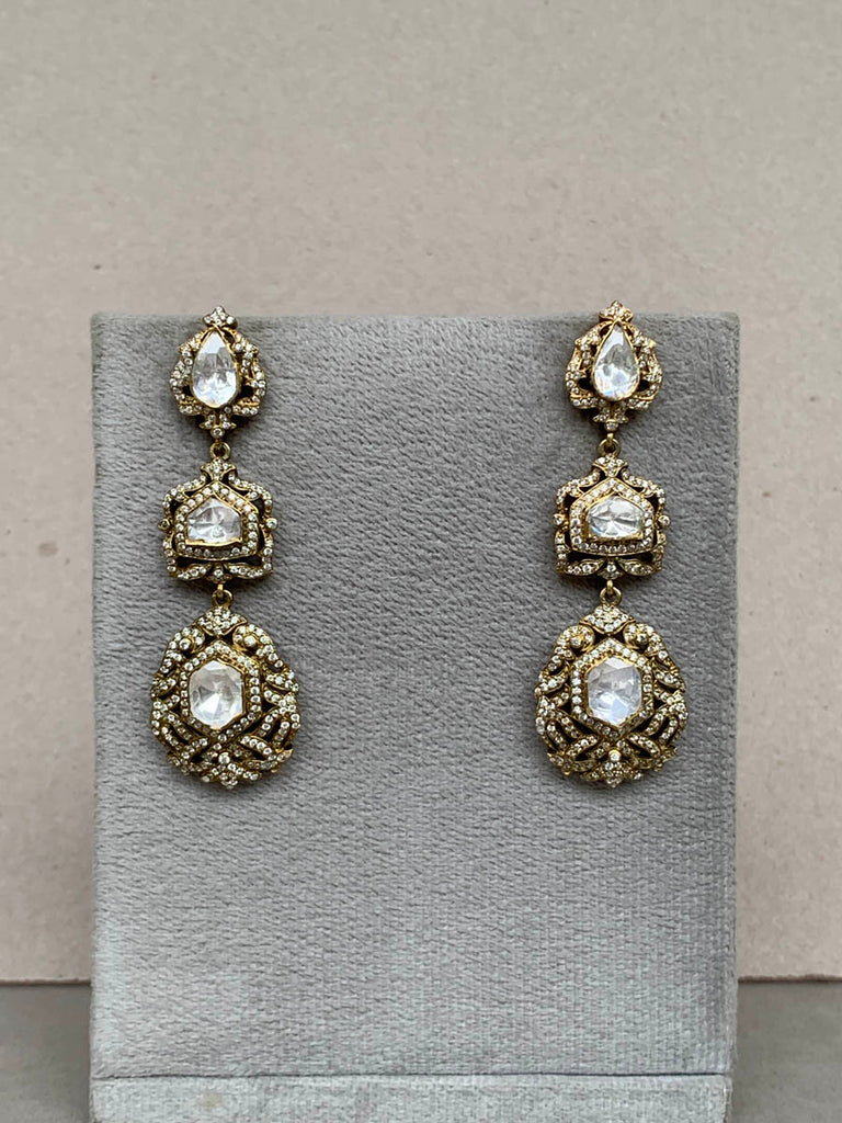 Z1038  Moissanite Earrings