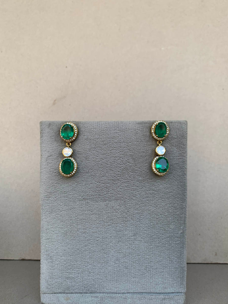 Z11017 Moissanite Earrings