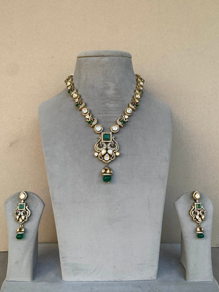 Z1937 Moissanite Set with Earrings