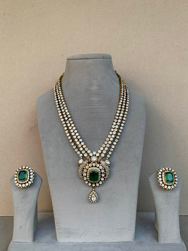 Z1996 Moissanite Set with Earrings