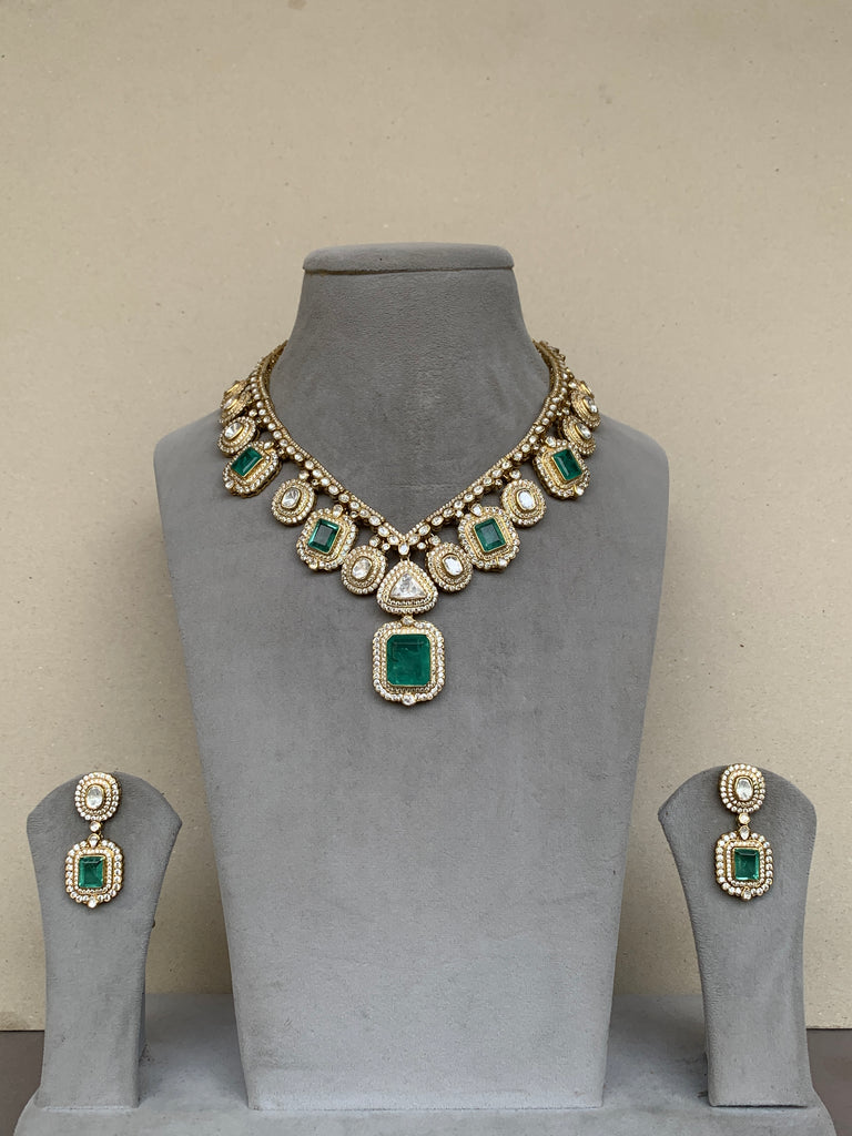 ZM579 Moissanite Set with Earrings