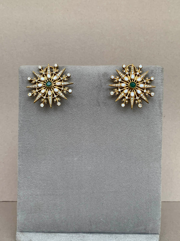 ZM757  Moissanite Earrings