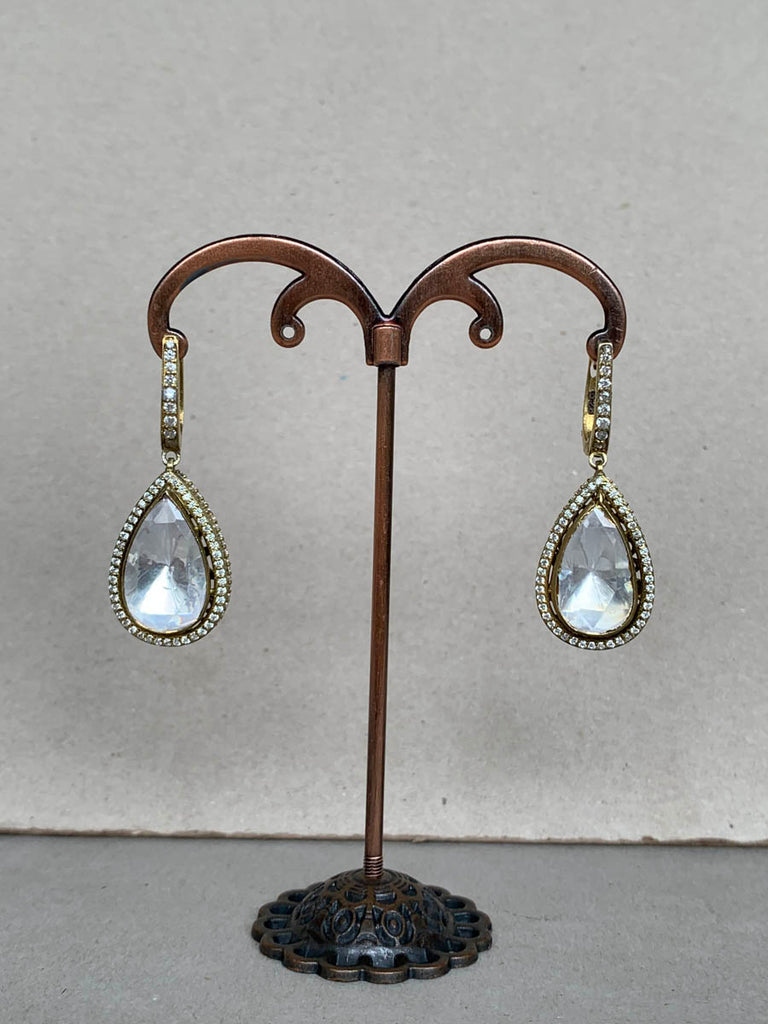 ZM864  Moissanite Earrings