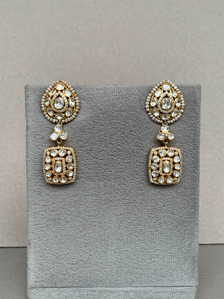 ZM631  Moissanite Earrings